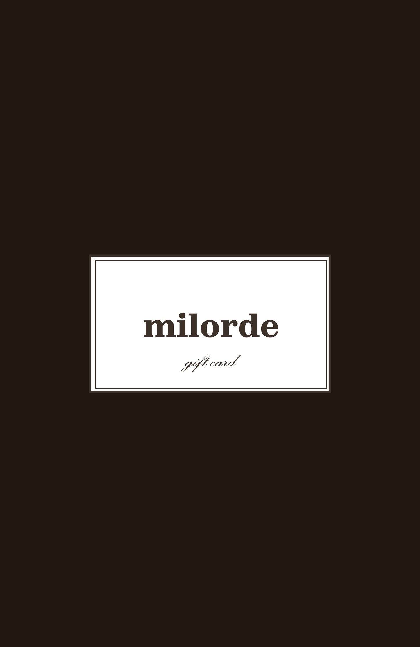 carte cadeau boutique en ligne milorde