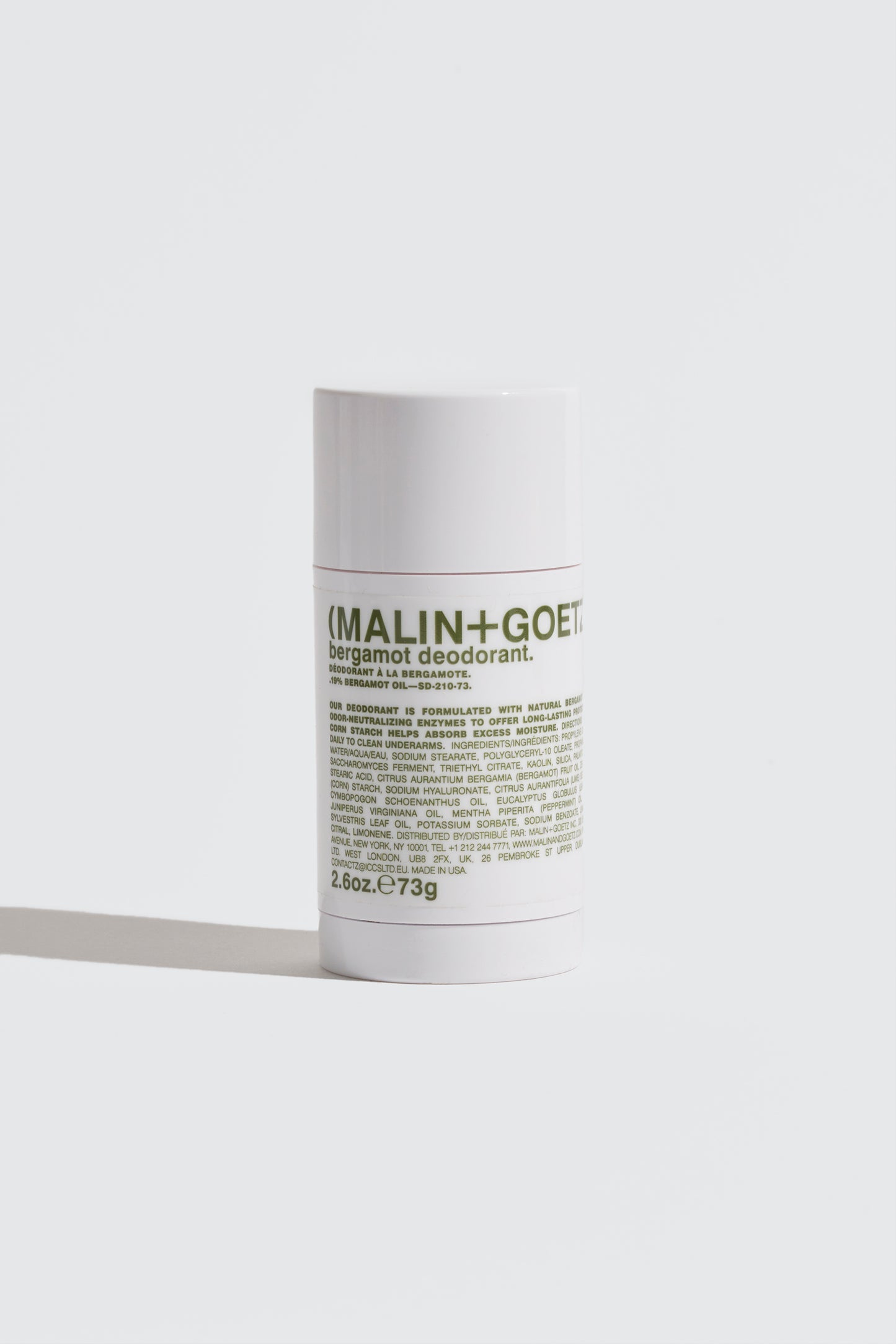 deodorant naturel à la bergamote