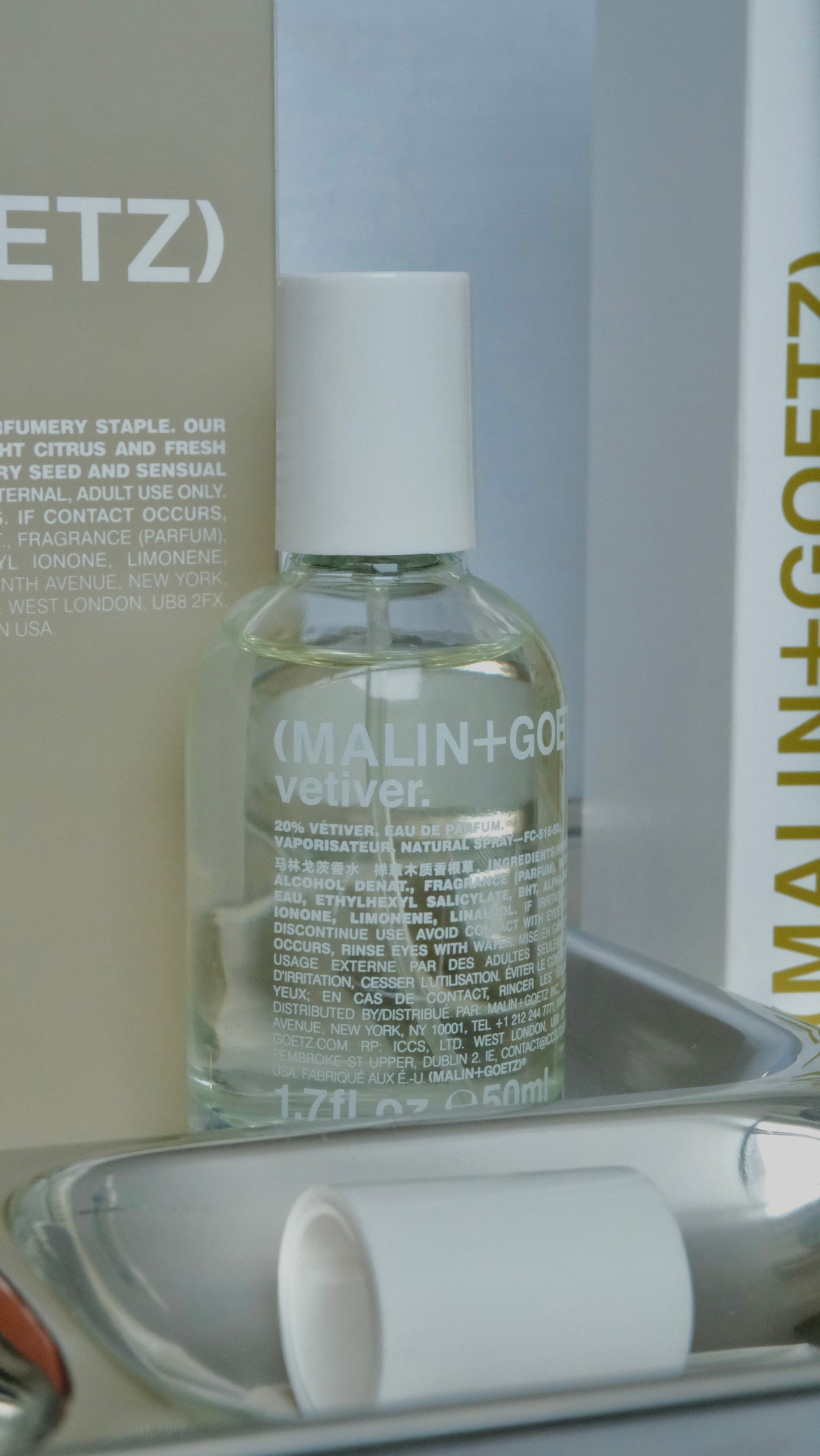 parfum au vetiver malin et goetz