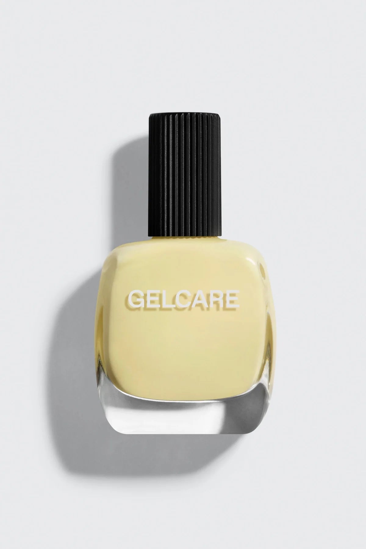 Bouteille de vernis jaune beurre Gelcare