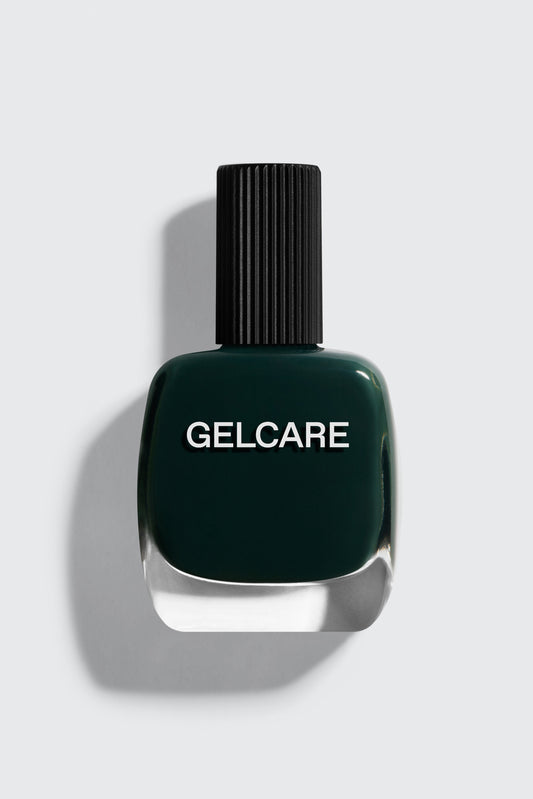 Bouteille de vernis vert foncé Gelcare