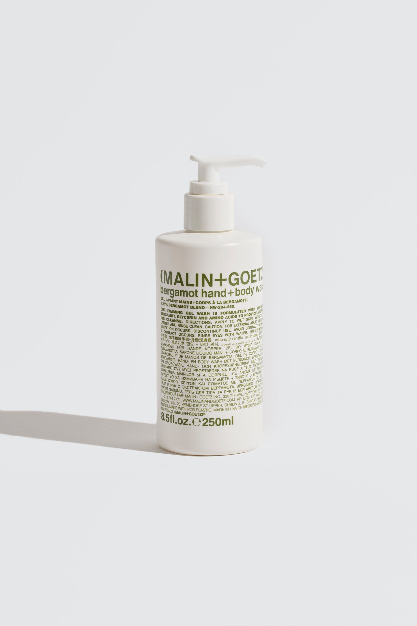 gel douche à la bergamote 