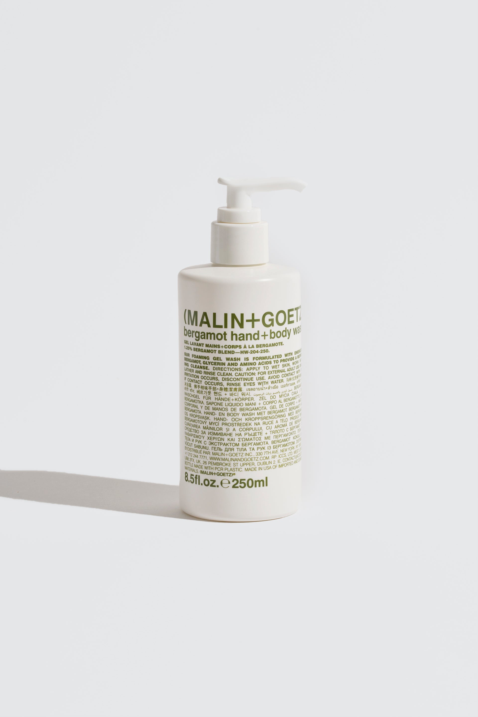 gel douche à la bergamote 