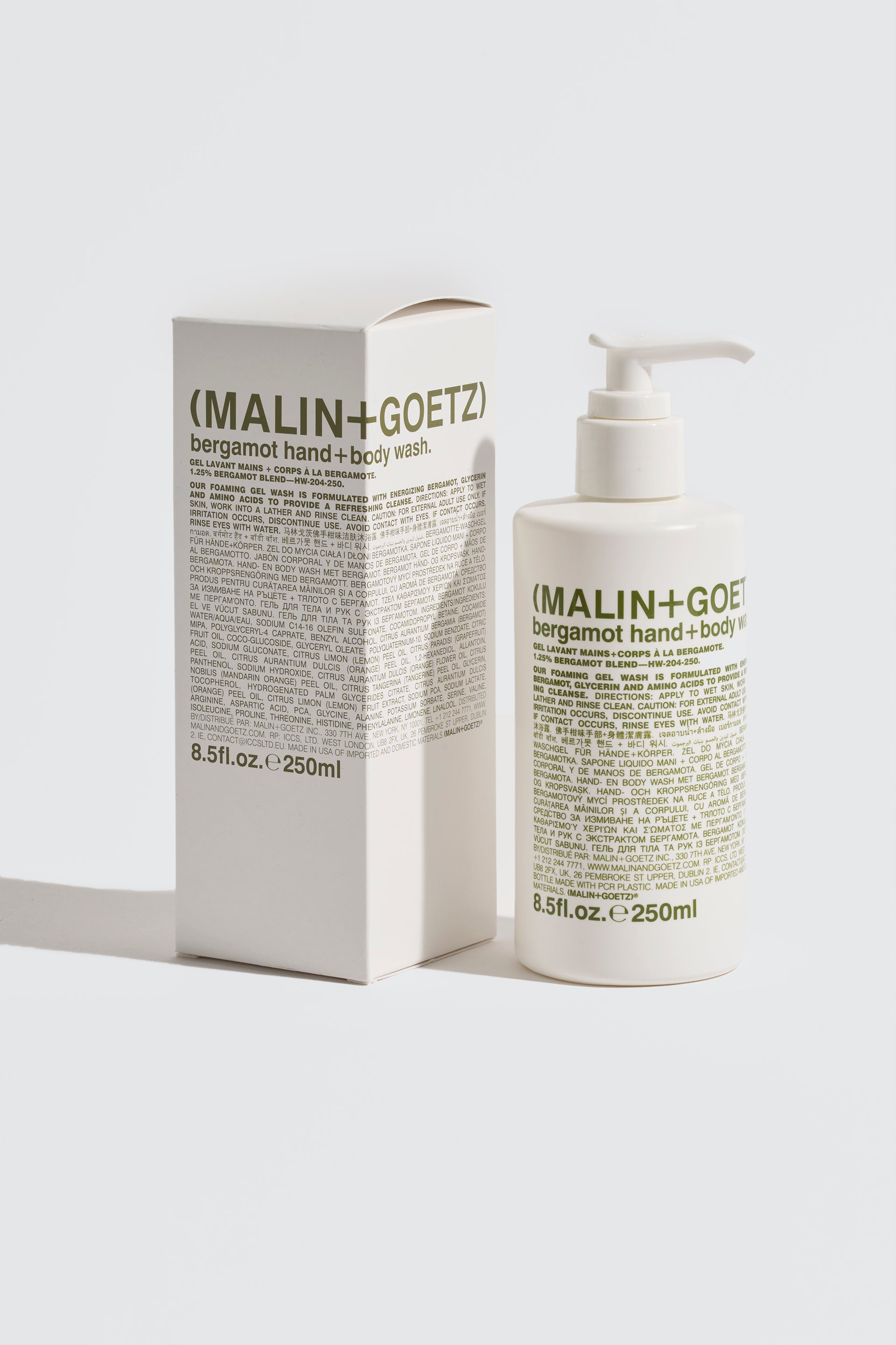gel douche à la bergamote 