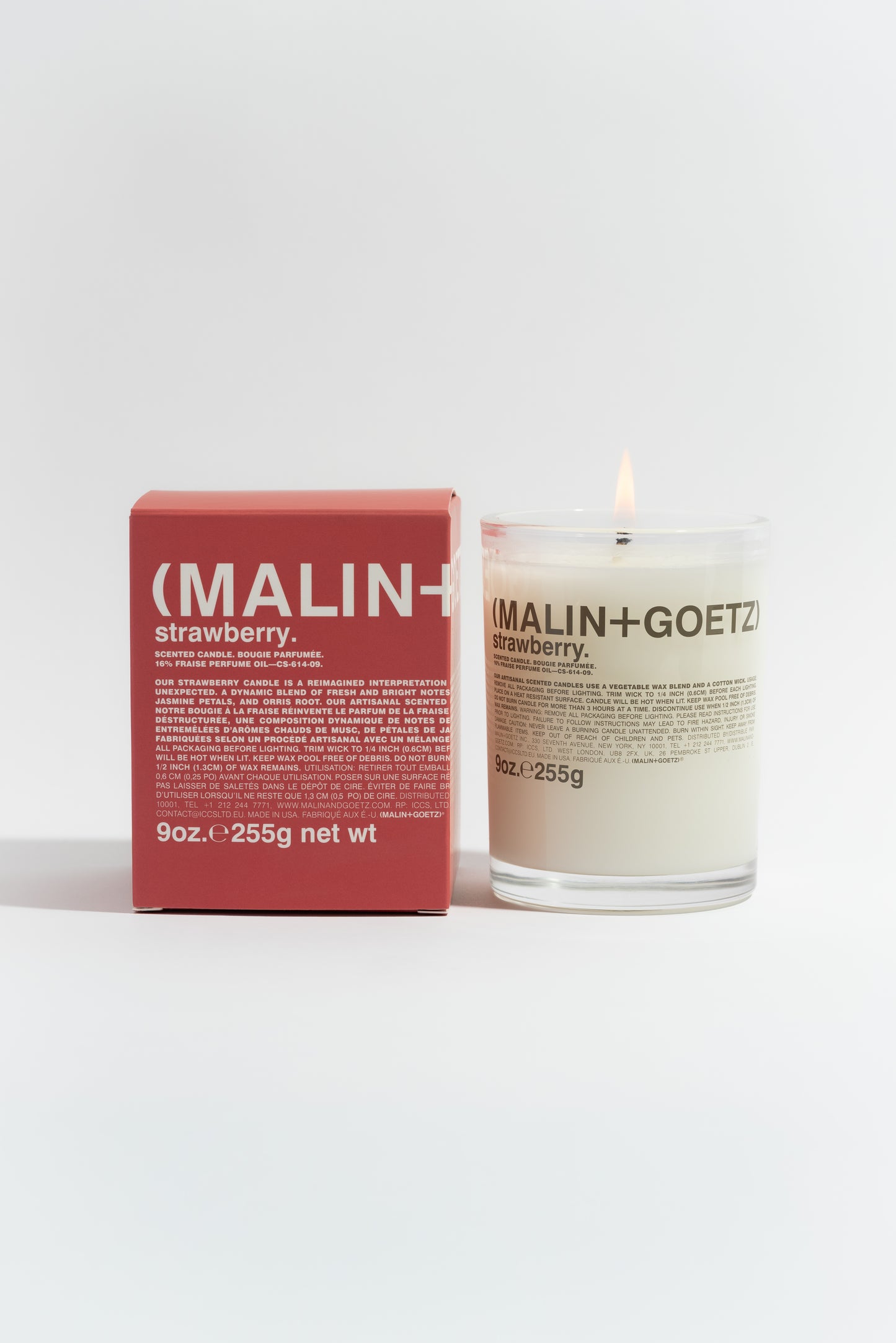 BOUGIE PARFUMÉE FRAISE