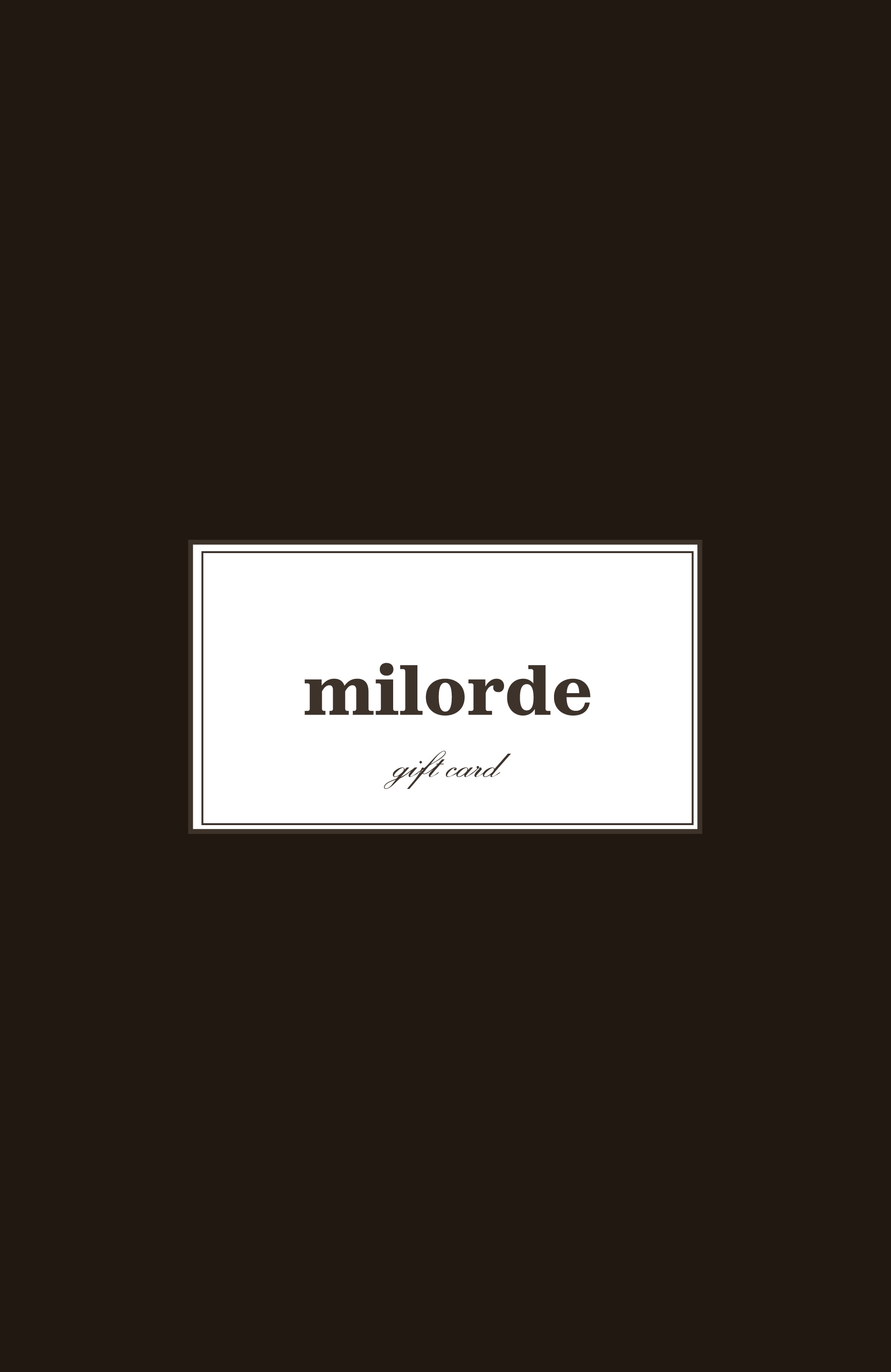 carte cadeau boutique en ligne milorde