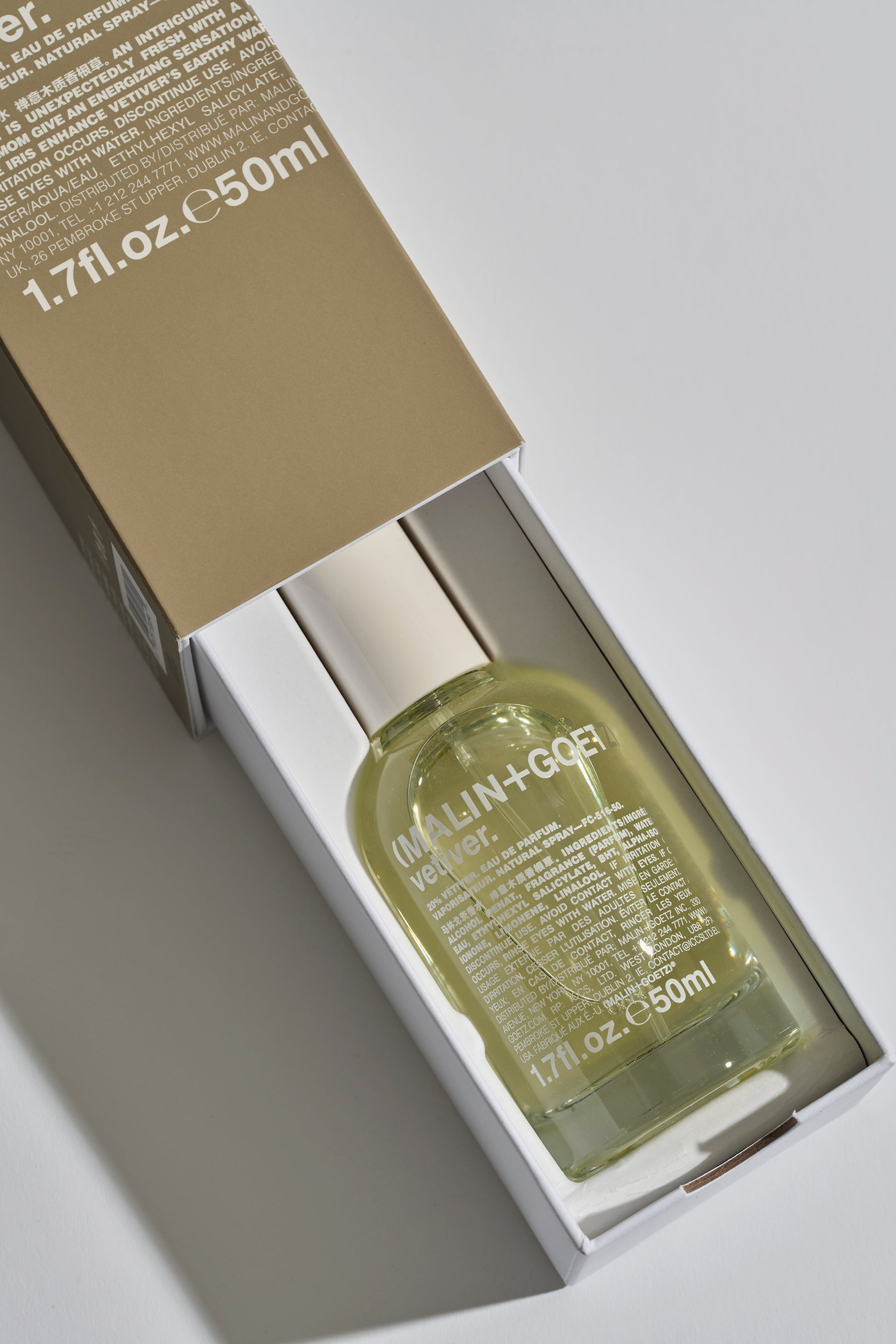 parfum vetiver malin+goetz