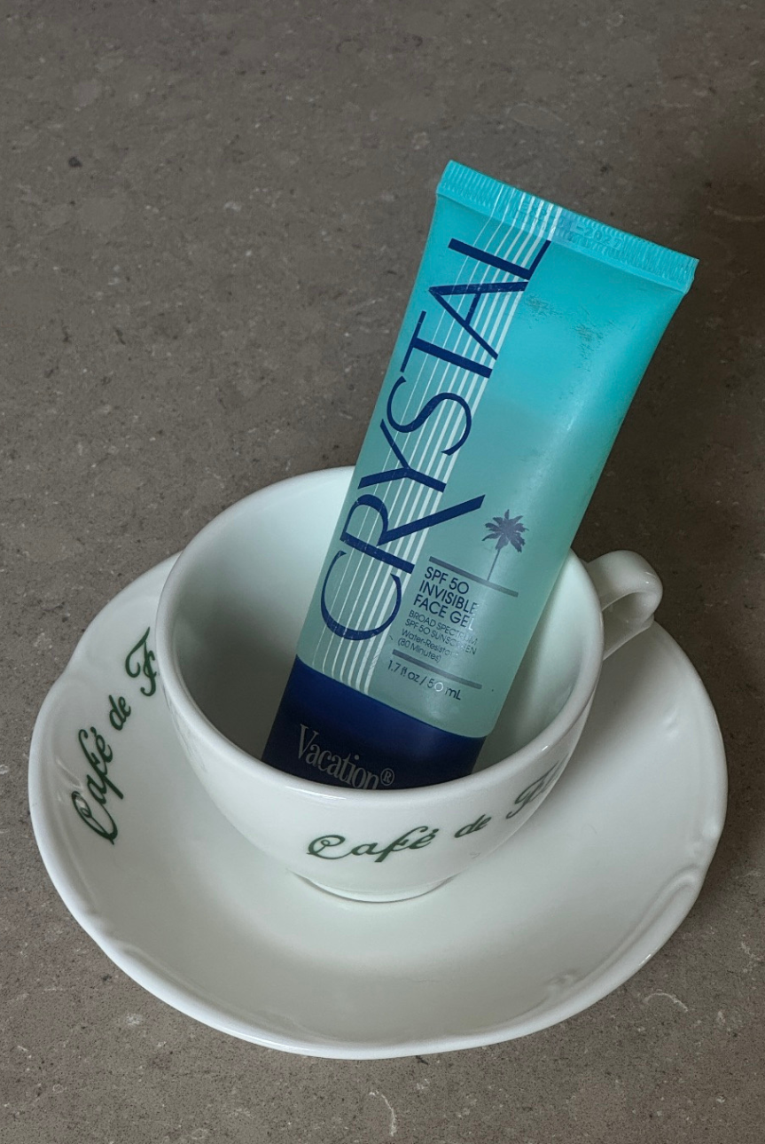 gel pour le visage marque vacation 